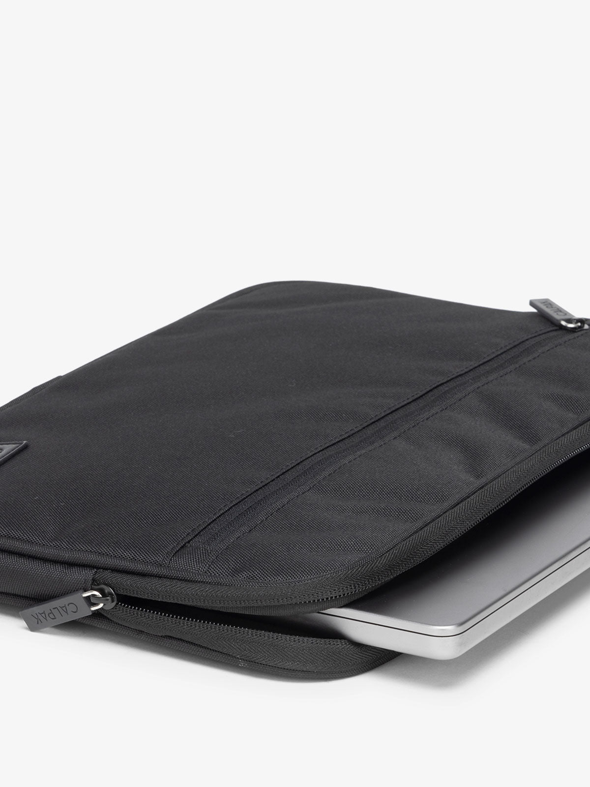 CALPAK 15-17 Inch soft Laptop case with padded pockets in black