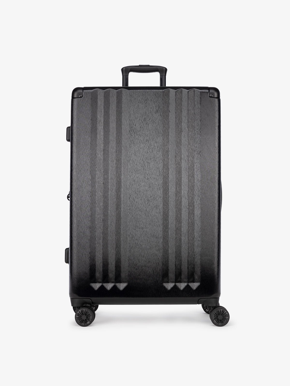 CALPAK Ambeur: black hard shell large suitcase as a part of luggage set