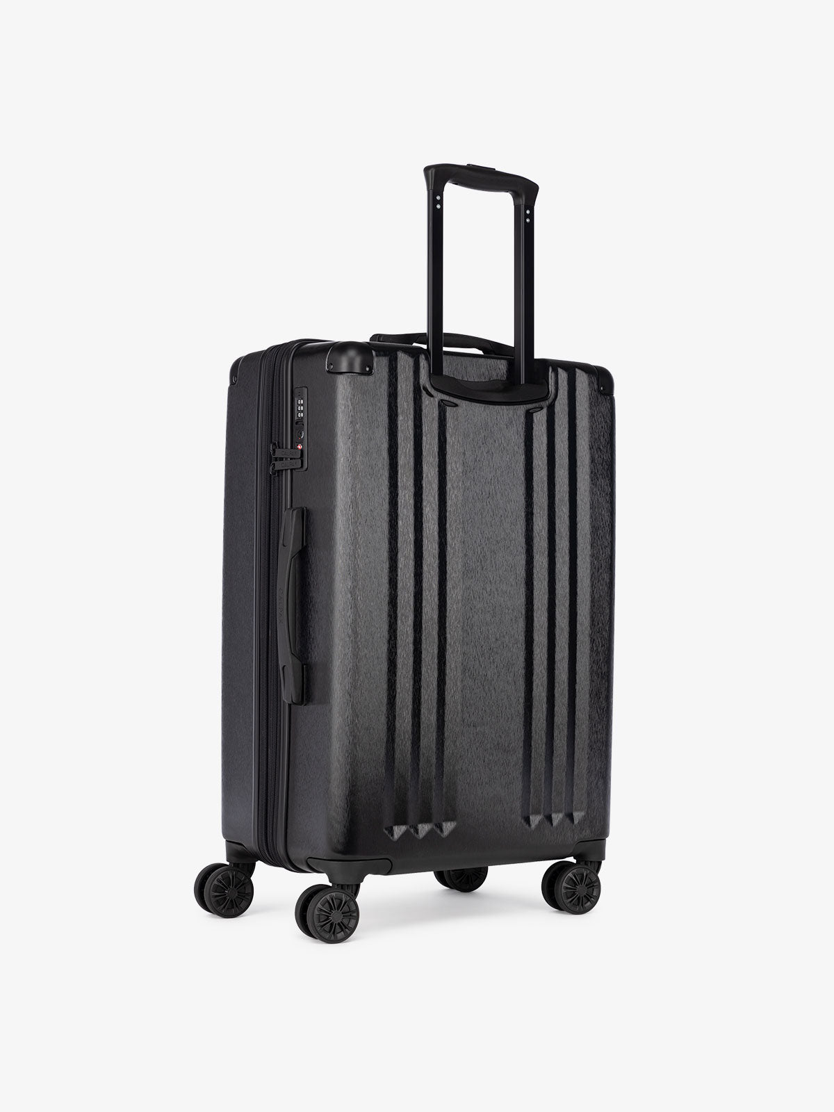 CALPAK Ambeur black medium 26 inch hard shell rolling suitcase