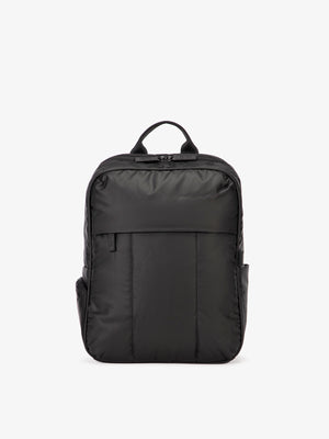 CALPAK Luka laptop backpack in black; BPL2001-MATTE-BLACK