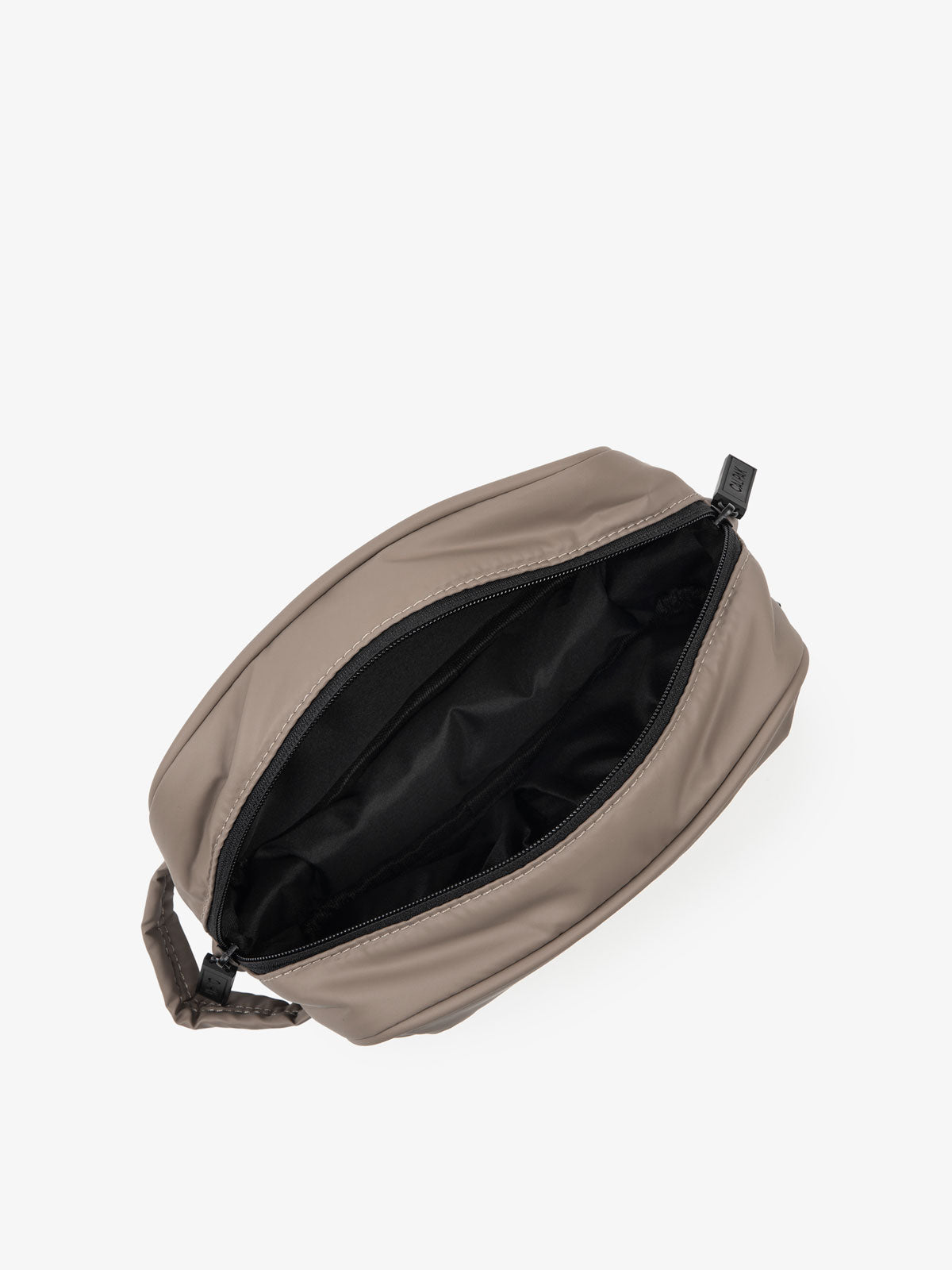 brown Luka travel toiletry bag