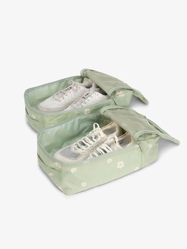 storage bags for shoes in green