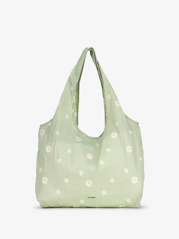 CALPAK Packable tote bag with floral print