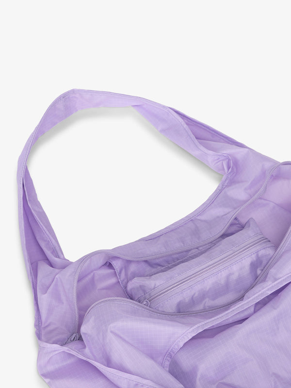 CALPAK Purple Foldable tote bag for women