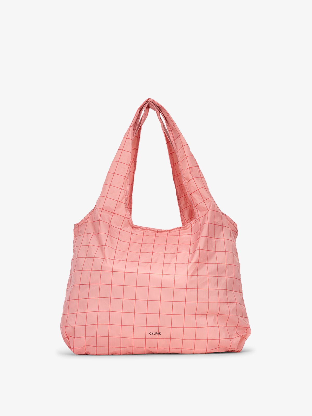 CALPAK Compakt tote bag in pink grid