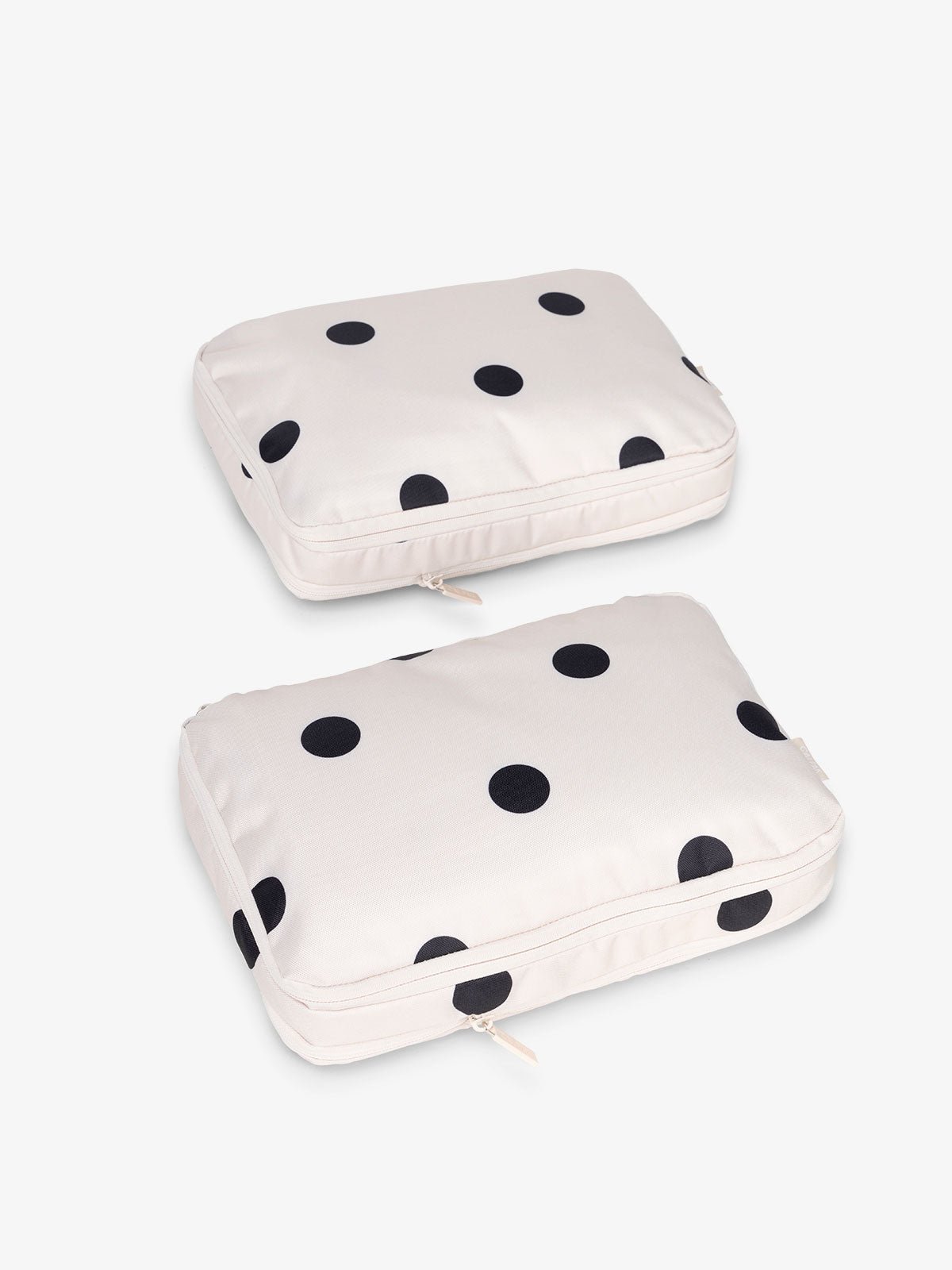 CALPAK compression packing cubes in polka dot