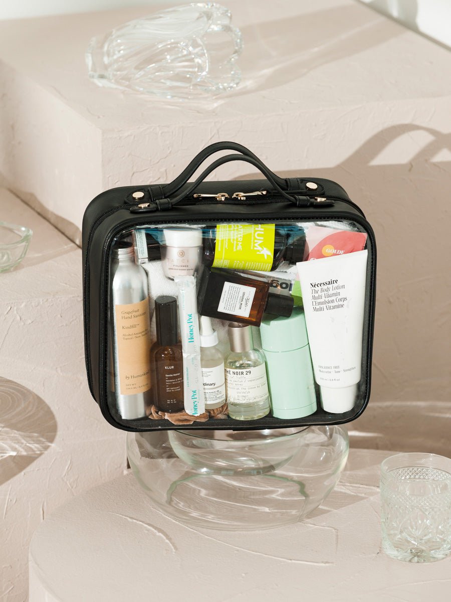 CALPAK transparent cosmetic travel bag
