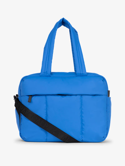 blue Luka Duffel weekender with pockets; DSM1901-COBALT
