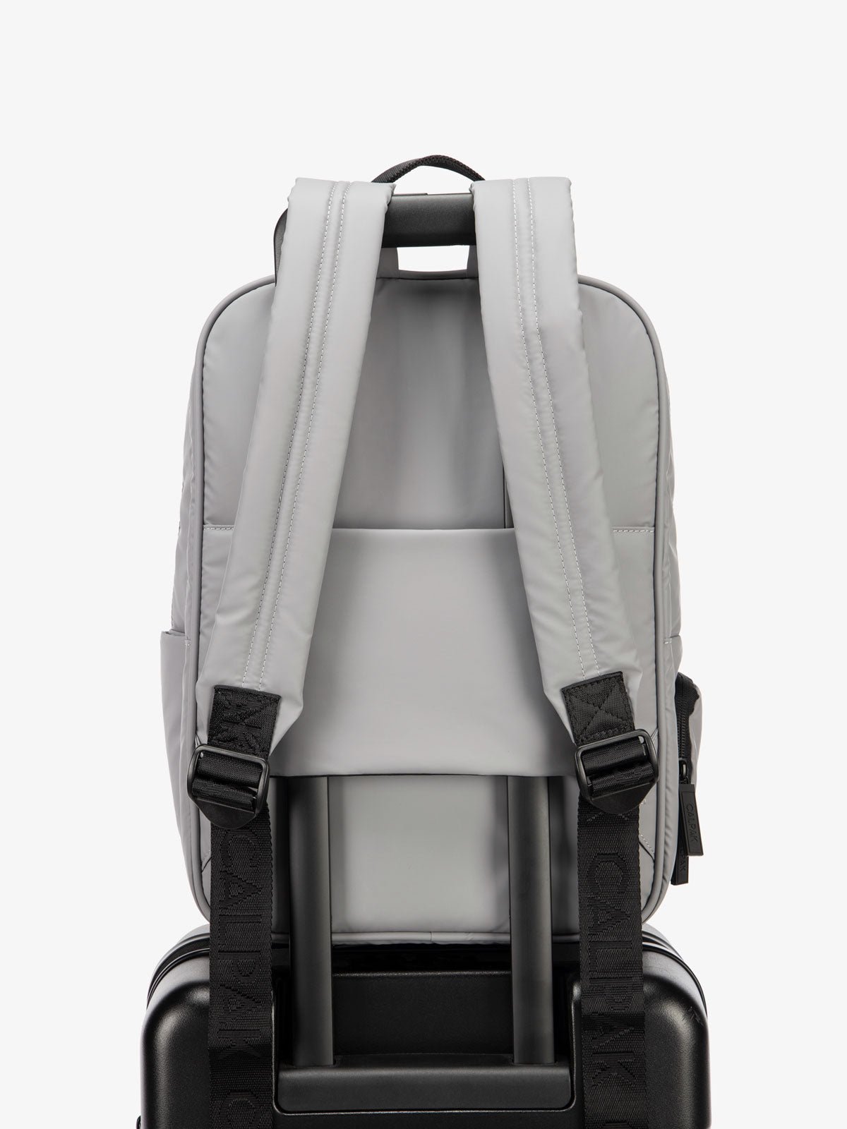 Backpack with luggage sleeve