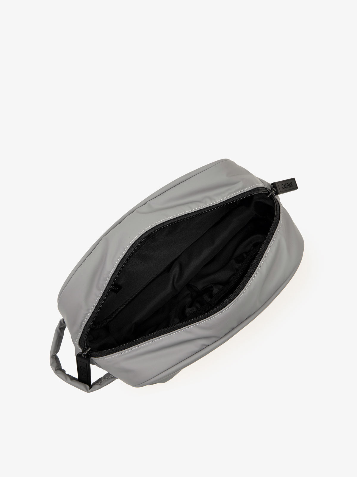 grey toiletry organizer for traveling