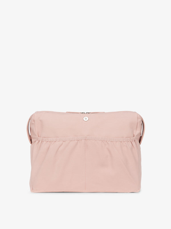Haven tote bag with laptop sleeve in pink petal