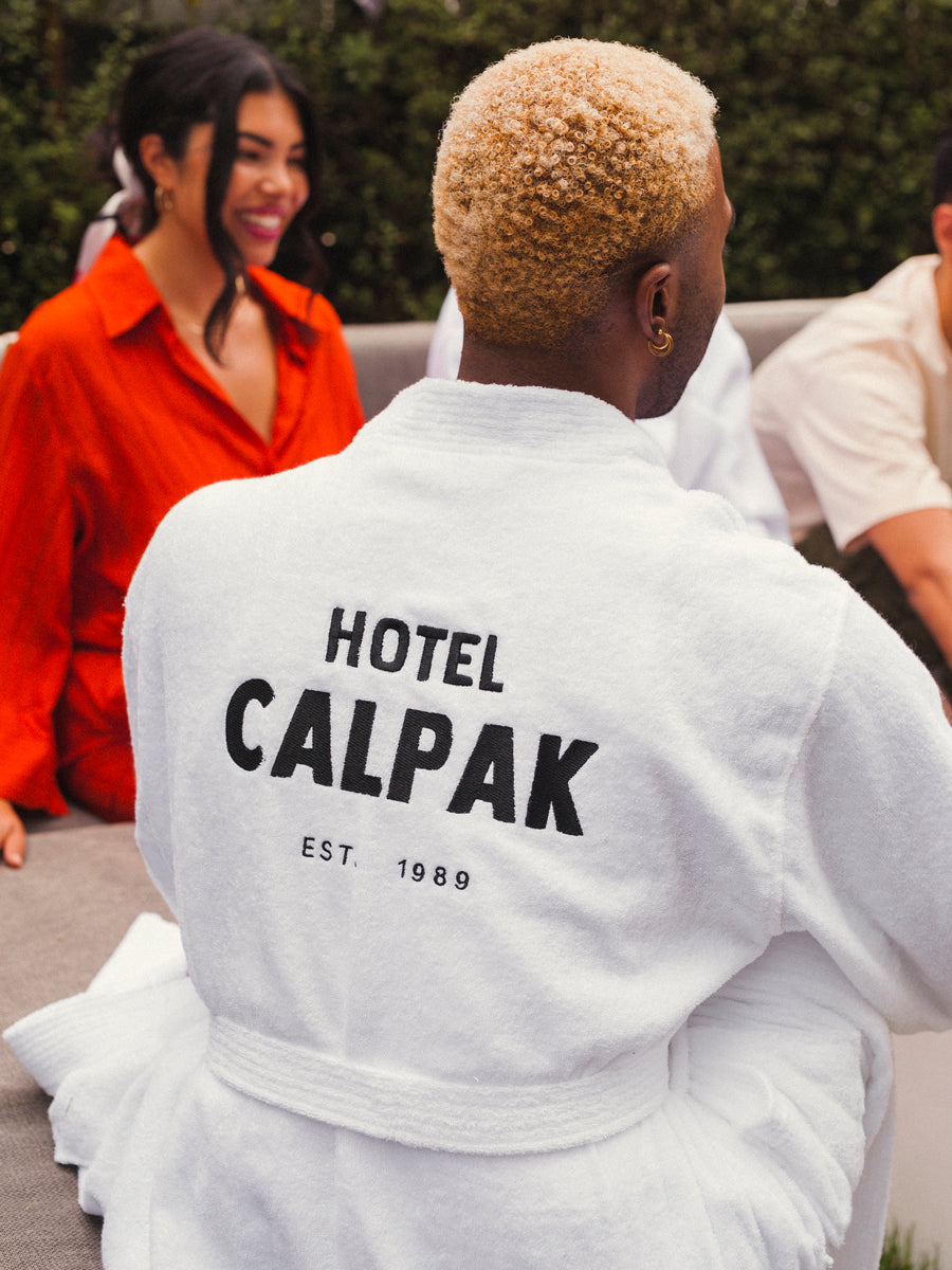 Hotel CALPAK cotton bath robe