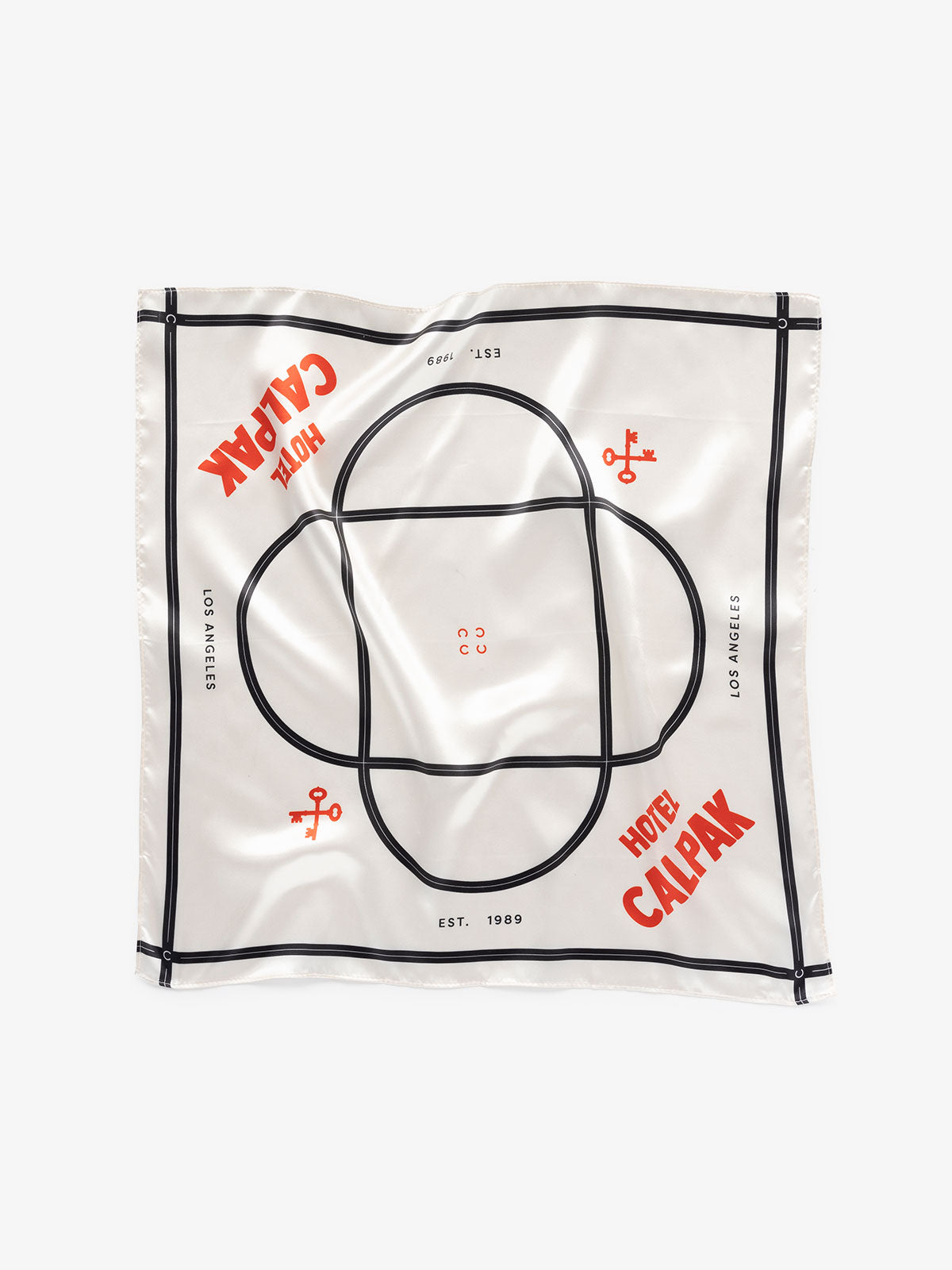 Hotel CALPAK satin scarf