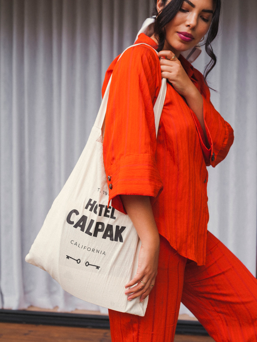 Hotel CALPAK reusable tote bag