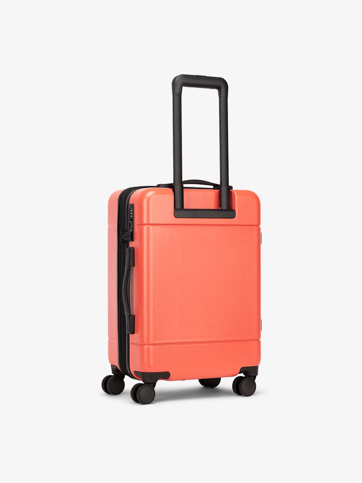 Hue rolling carry-on polycarbonate suitcase