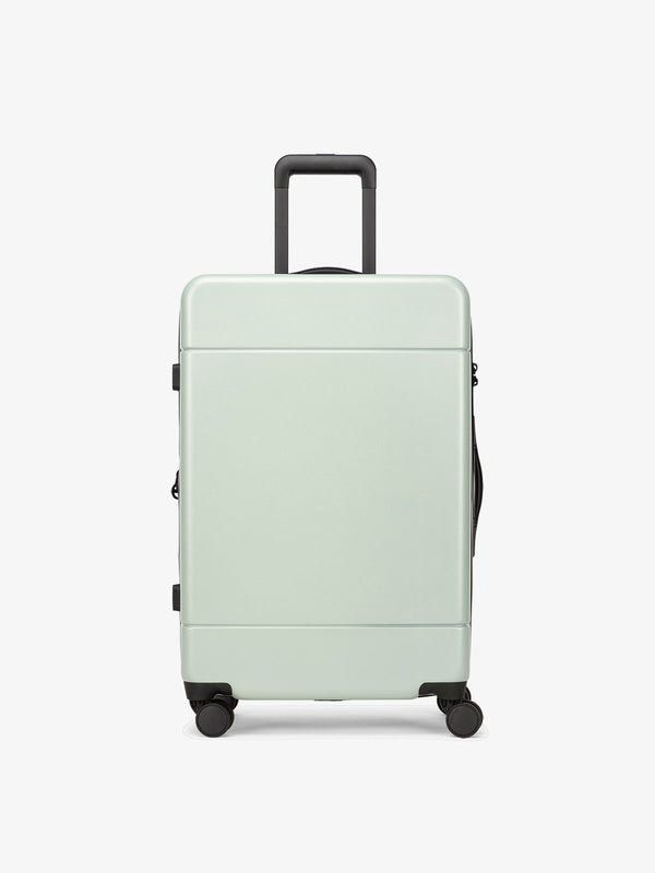 CALPAK Hue medium hard side luggage in light green jade