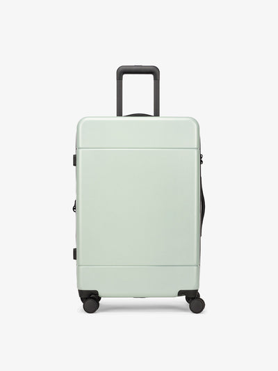 CALPAK Hue medium hard side luggage in light green jade; LHU1024-JADE