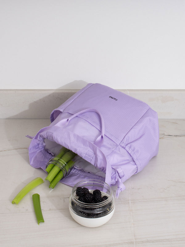 CALPAK Purple insulated cooler lunch bag