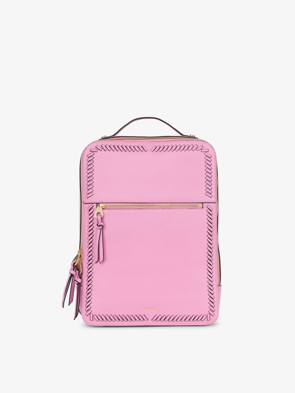 CALPAK Kaya laptop backpack in pink guava