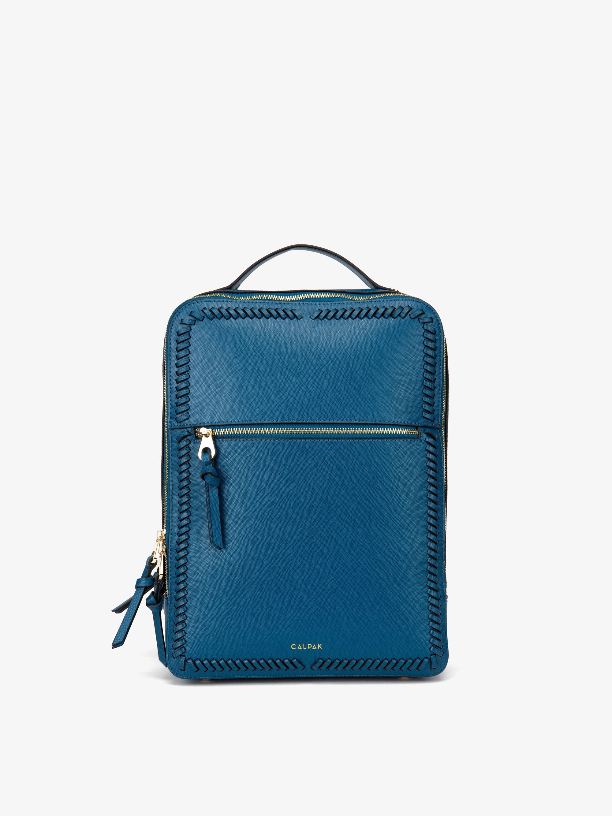 CALPAK Kaya Laptop Backpack for women in dark blue