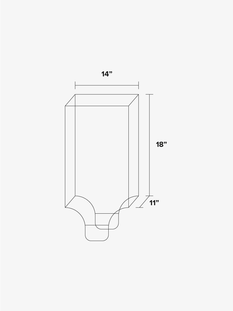 CALPAK clear carry on luggage cover dimensions