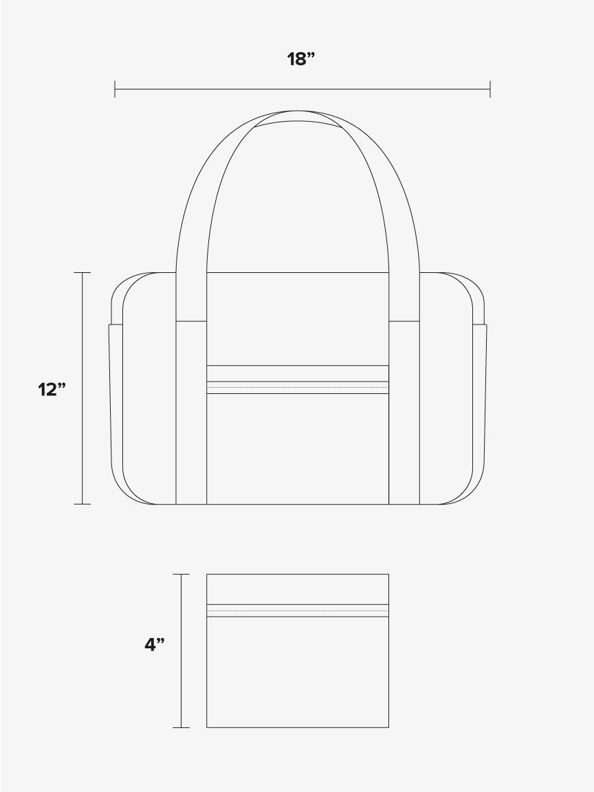 Compakt duffel bag dimensions