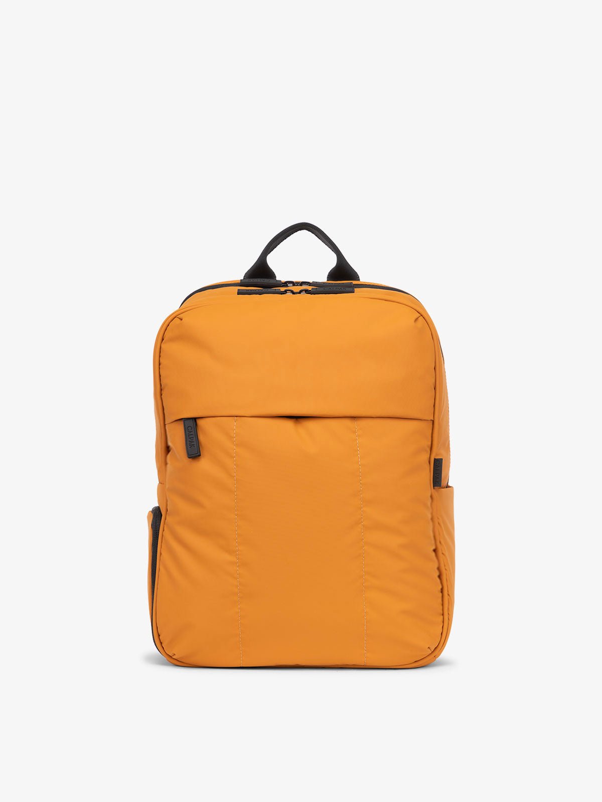 CALPAK Luka Laptop Backpack in pumpkin