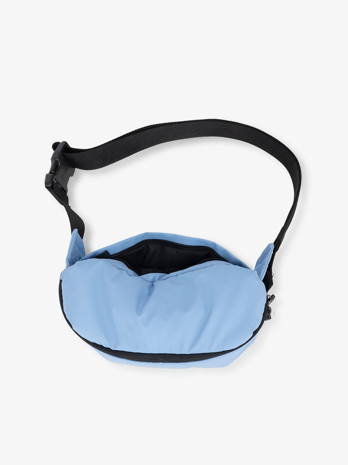 CALPAK Luka Belt Bag with adjustable strap and back pocket in winter sky