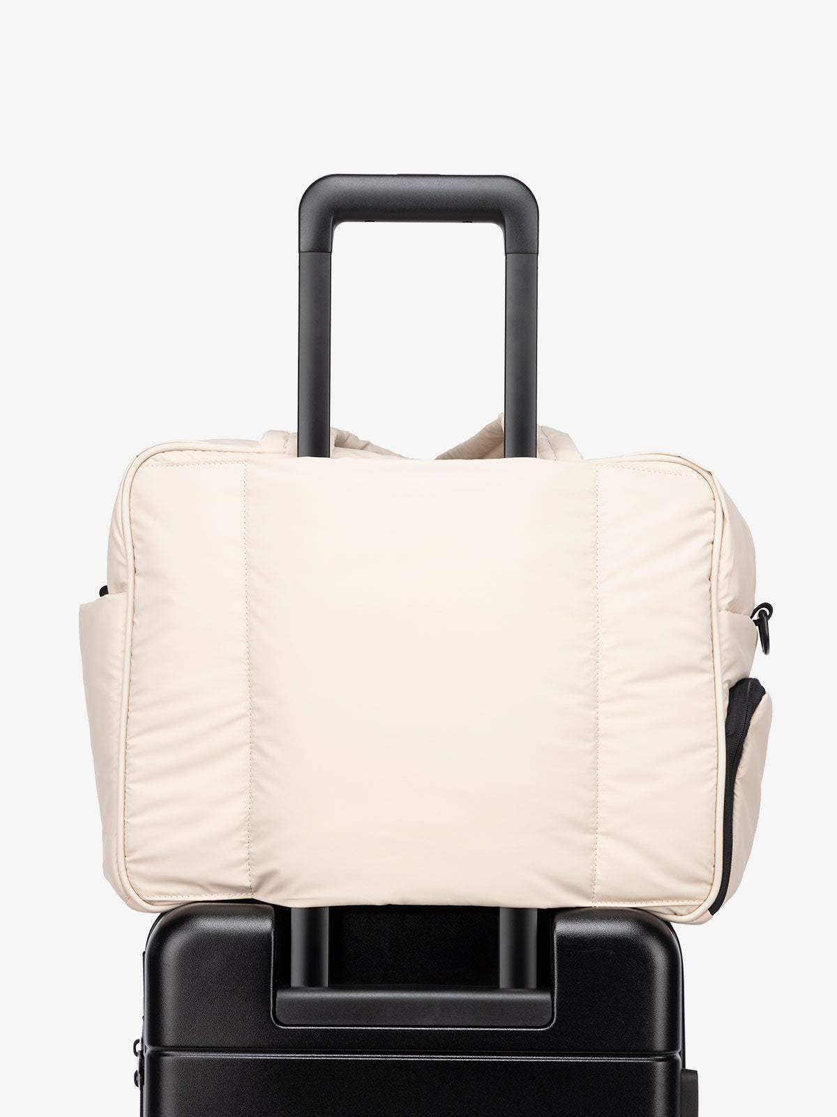 Luka travel duffel bag with luggage trolley sleeve