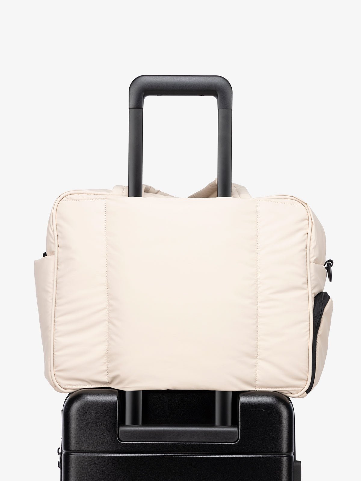 Luka travel duffel bag with luggage trolley sleeve