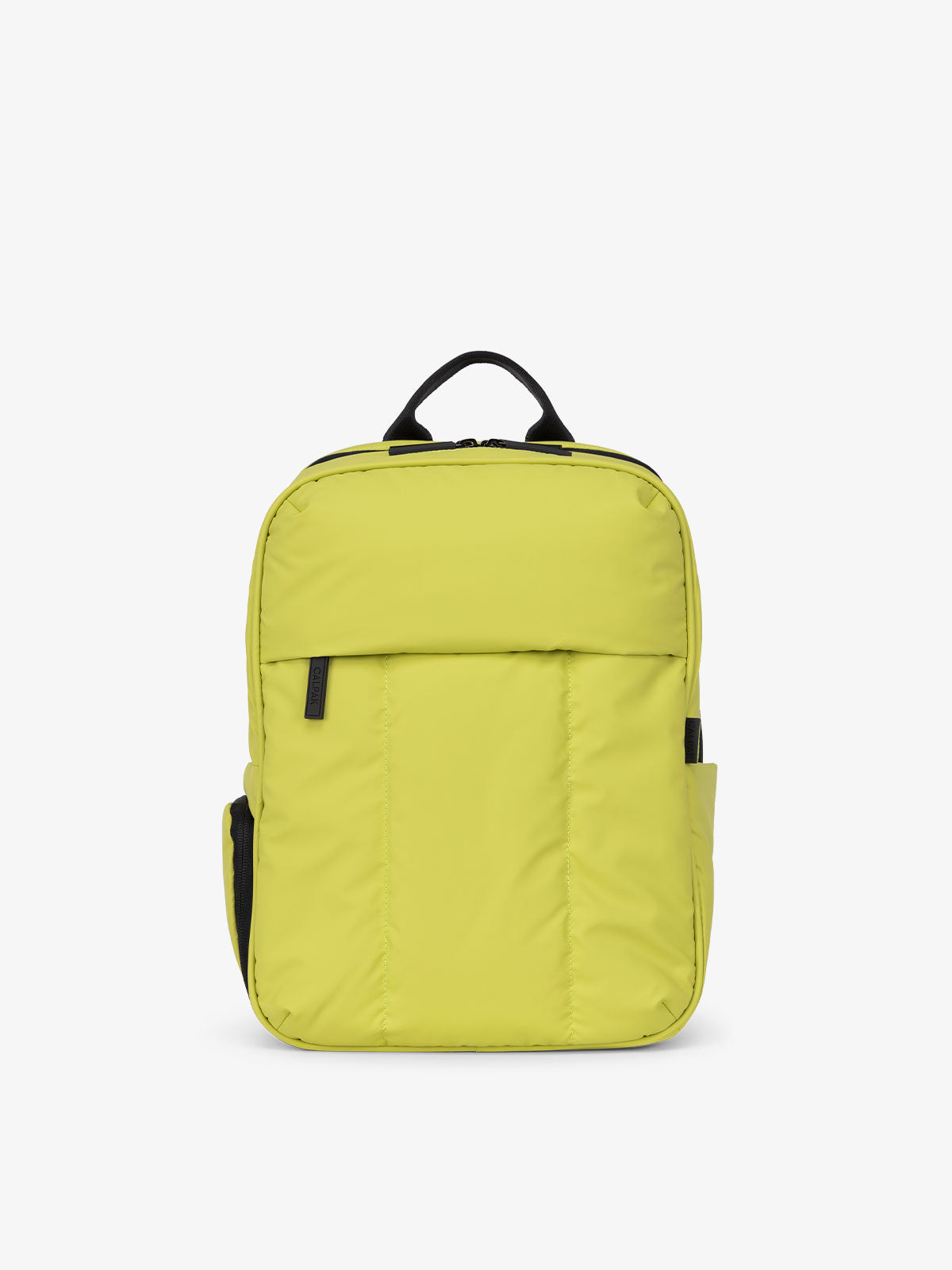 CALPAK Luka laptop backpack in celery green
