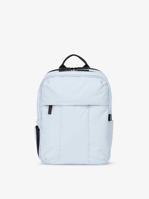 CALPAK Luka laptop backpack in blue mist
