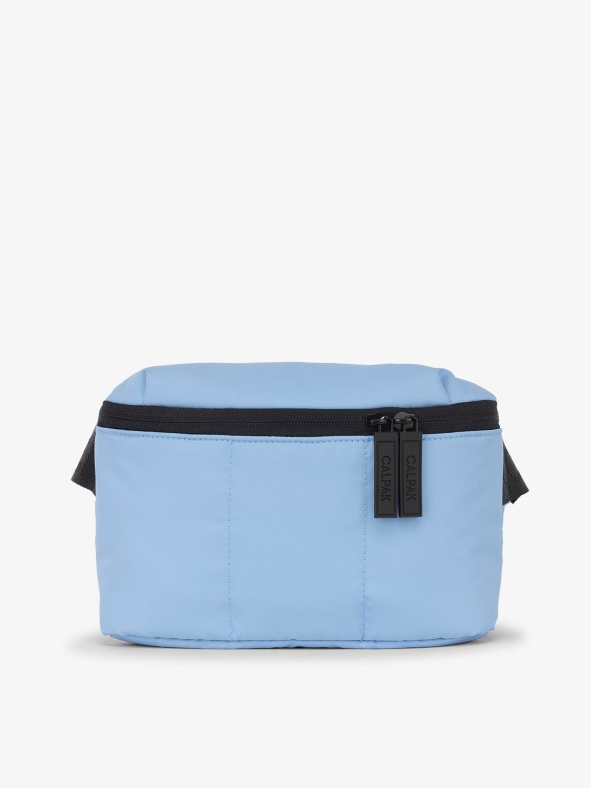 CALPAK Luka Mini Belt Bag with soft water-resistant exterior in winter sky