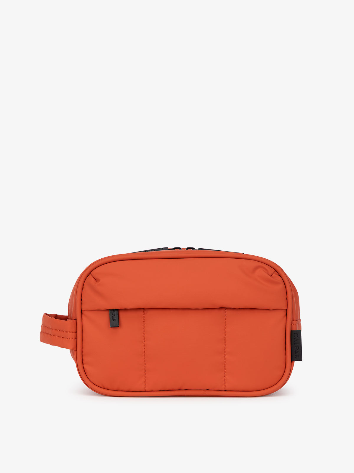 CALPAK Luka toiletry bag in red orange