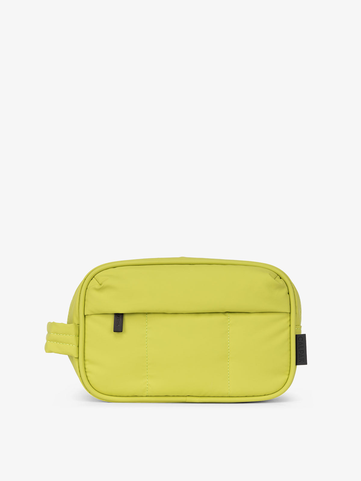 CALPAK Luka toiletry bag in celery green