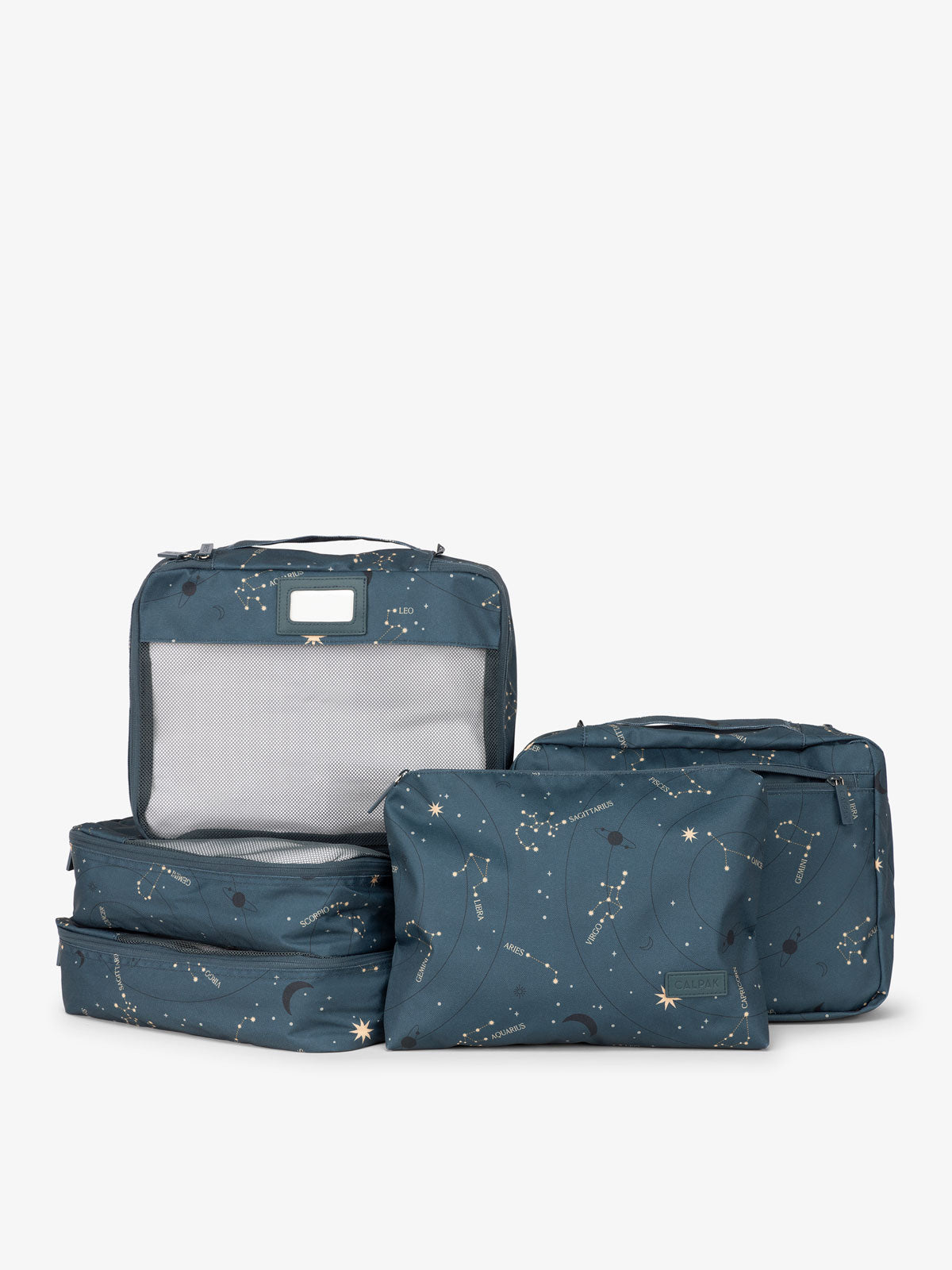 CALPAK packing cubes for travel in astrology