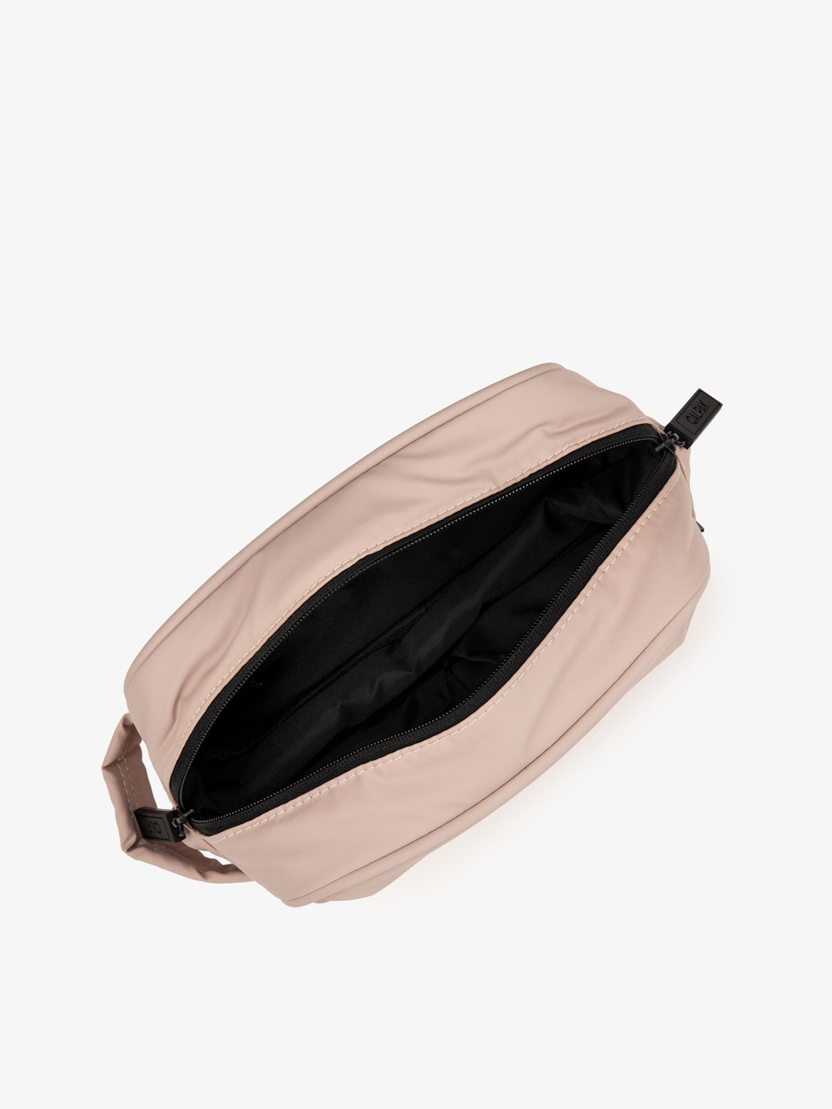 hanging travel toiletry bag organizer in pink