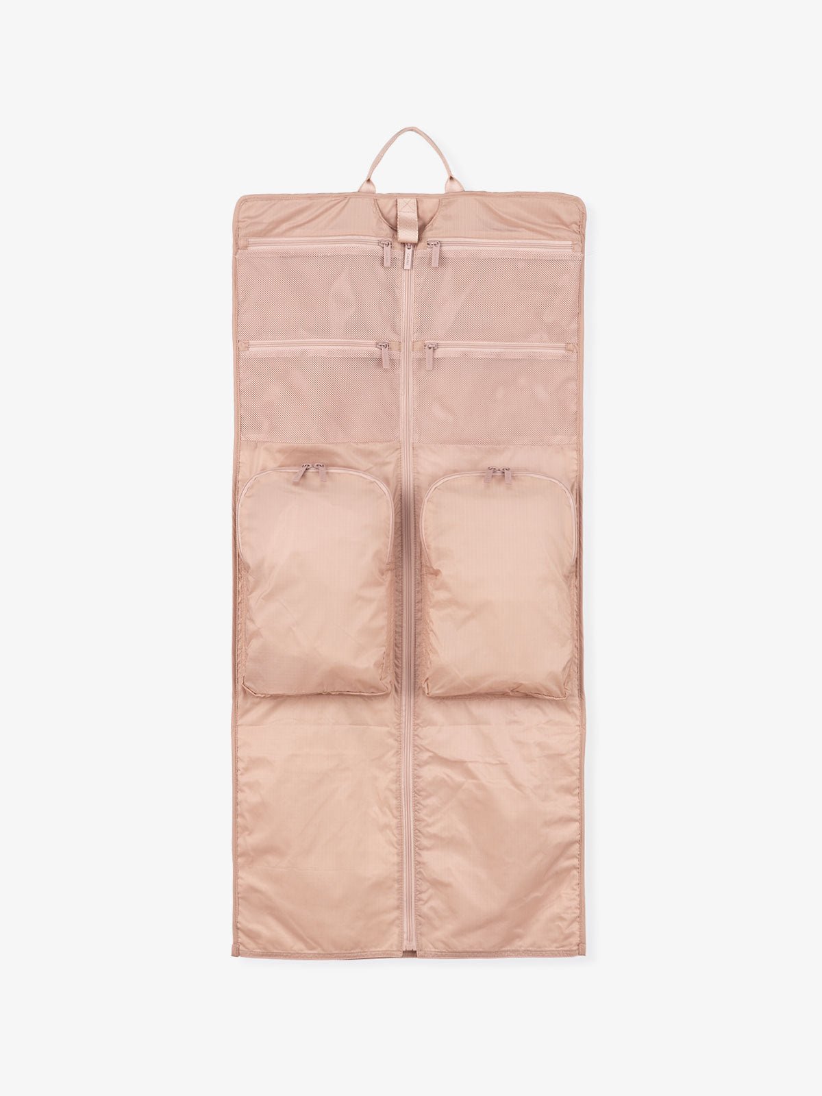 CALPAK small garment bag with storage pockets for carry on