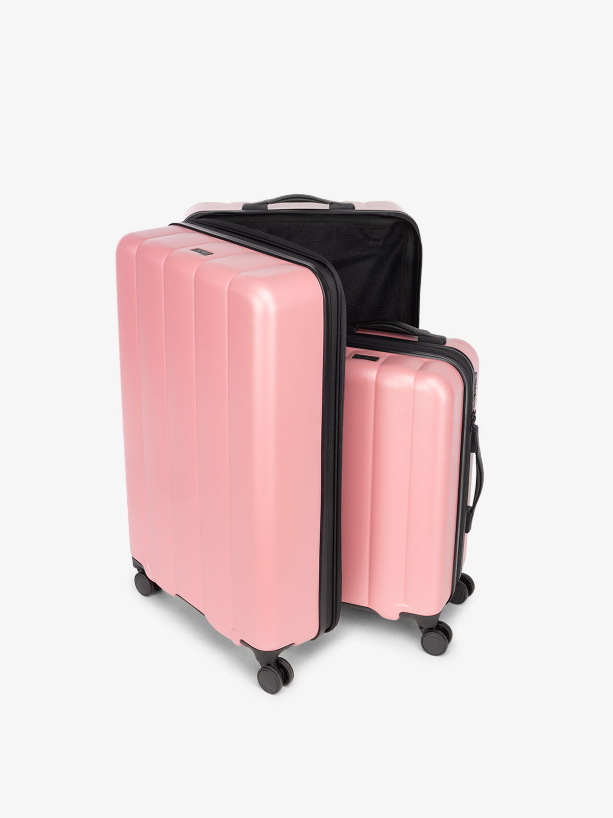 CALPAK Starter Bundle 2 piece hard side luggage set with 360 spinner wheels in rose