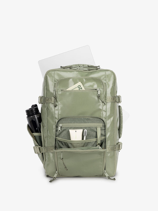 CALPAK terra 26l backpack duffel in juniper