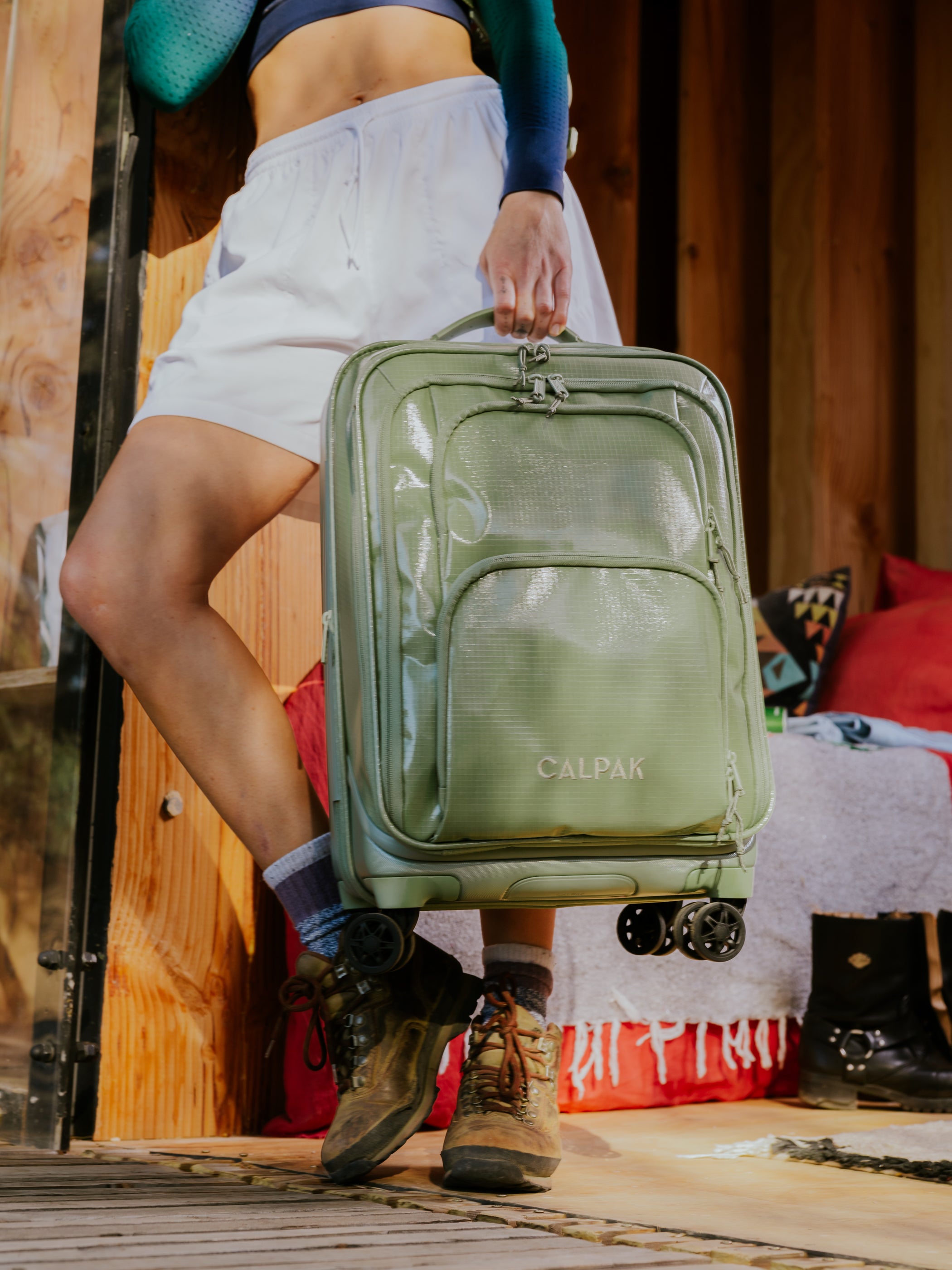 Polyester 45 L Multi Pocket Ultra Light Travel Duffle Bag Organizer for Men  and
