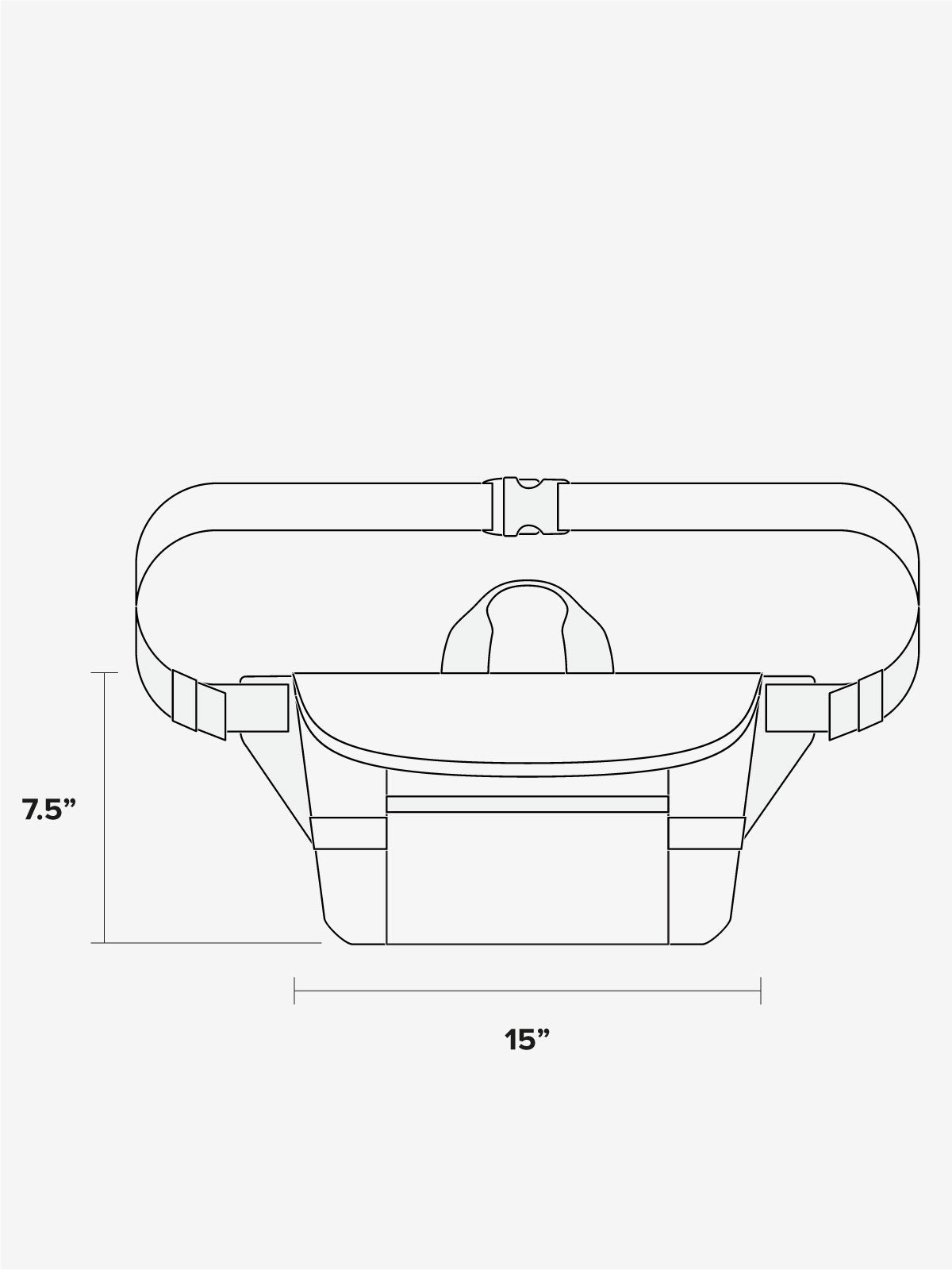 Terra Sling Bag dimensions