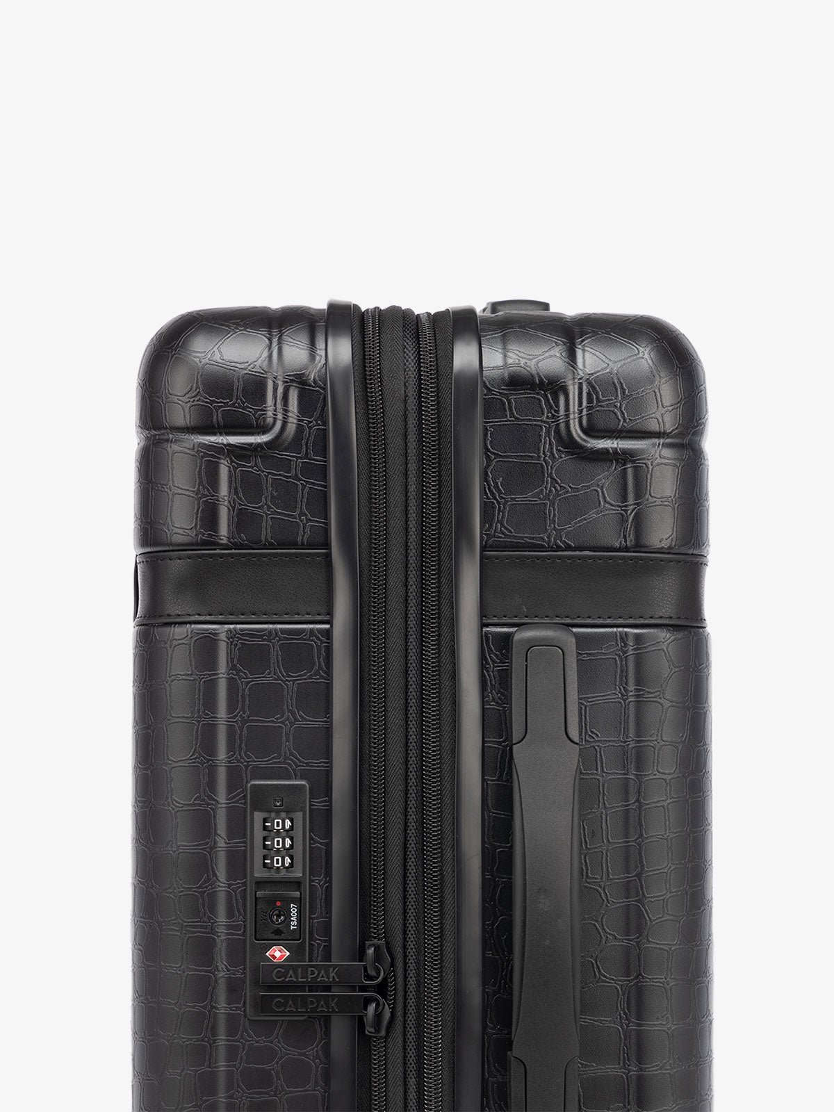 Trnk black 2-piece luggage set with TSA approved locks