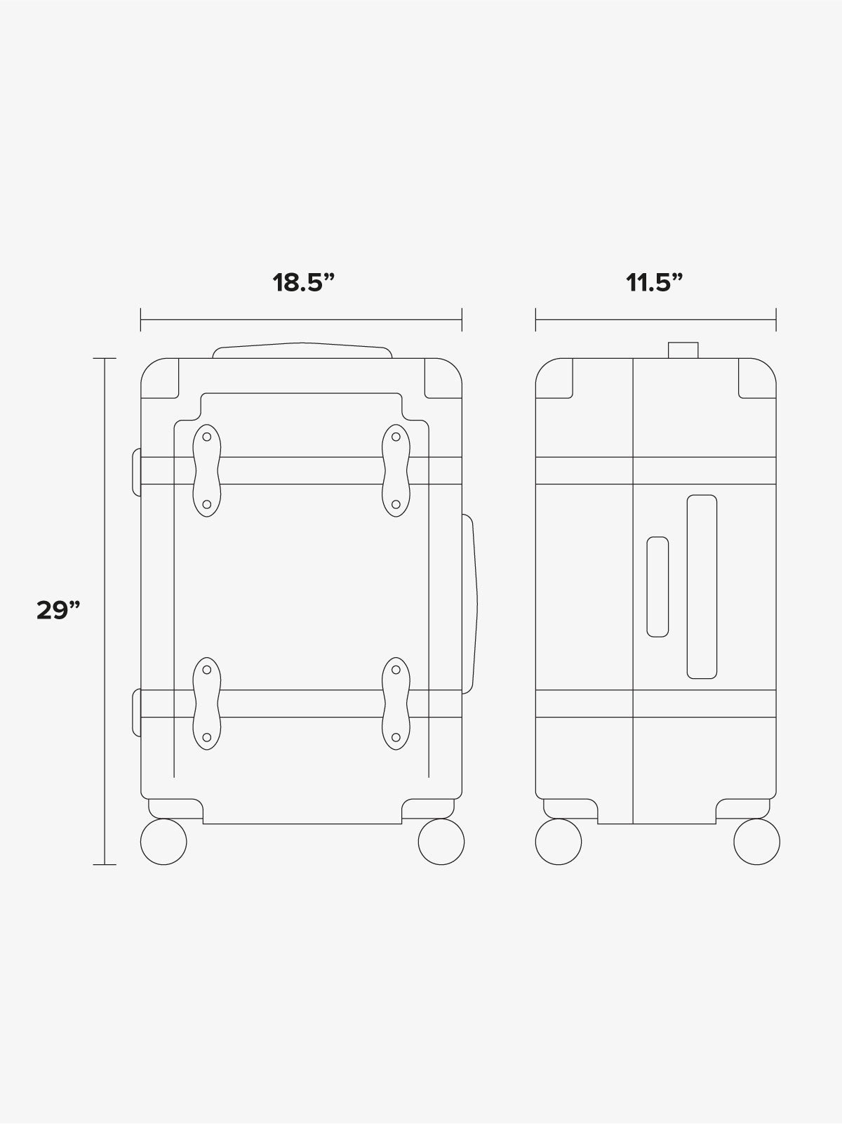 Trnk large luggage dimensions