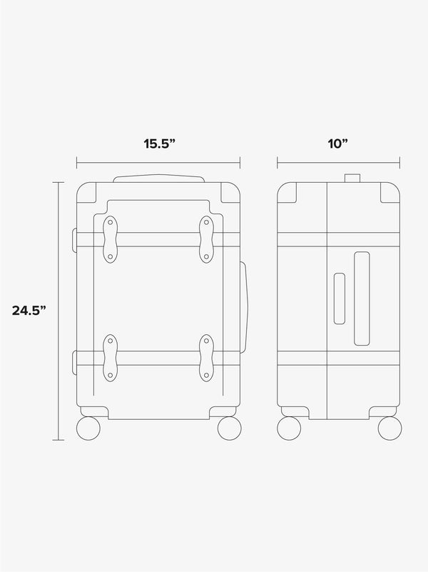 Trnk medium luggage dimensions