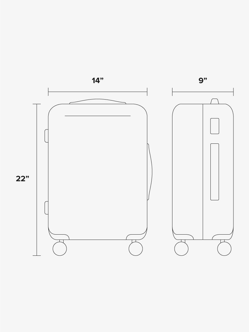 CALPAK Astyll 22 inches carry on dimensions