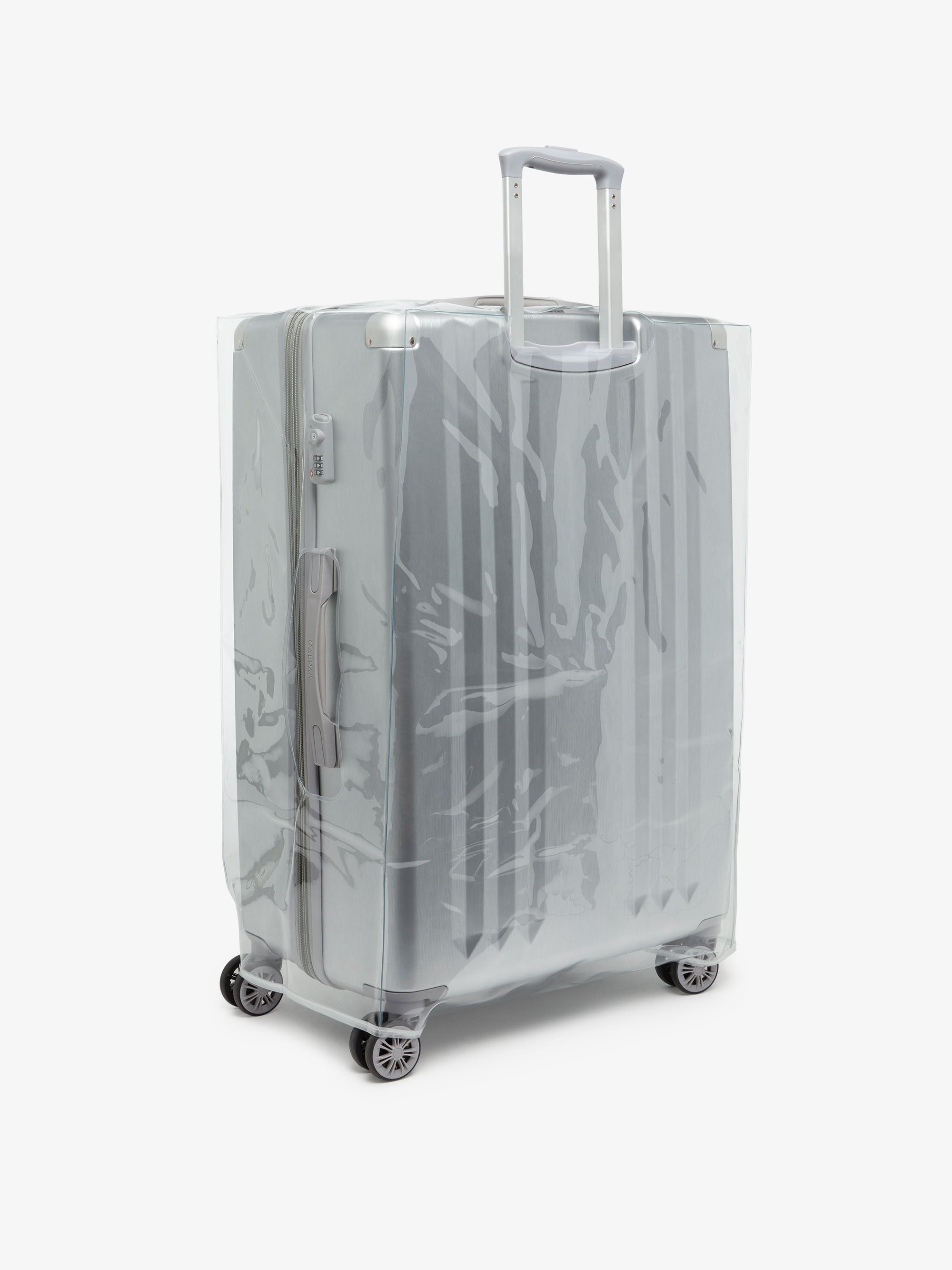 CALPAK clear plastic cover for 28 inch medium luggage