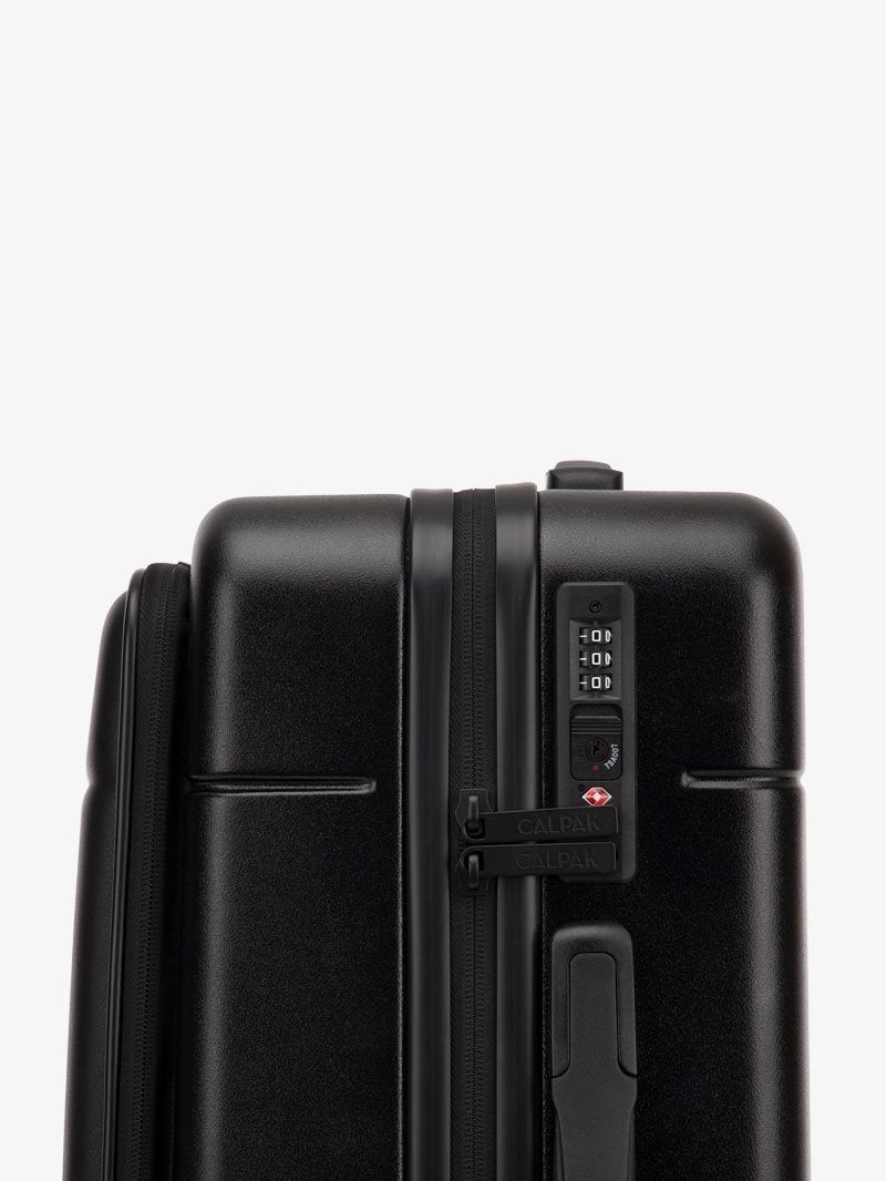 Hue carry on with laptop compartment-black-TSA locks