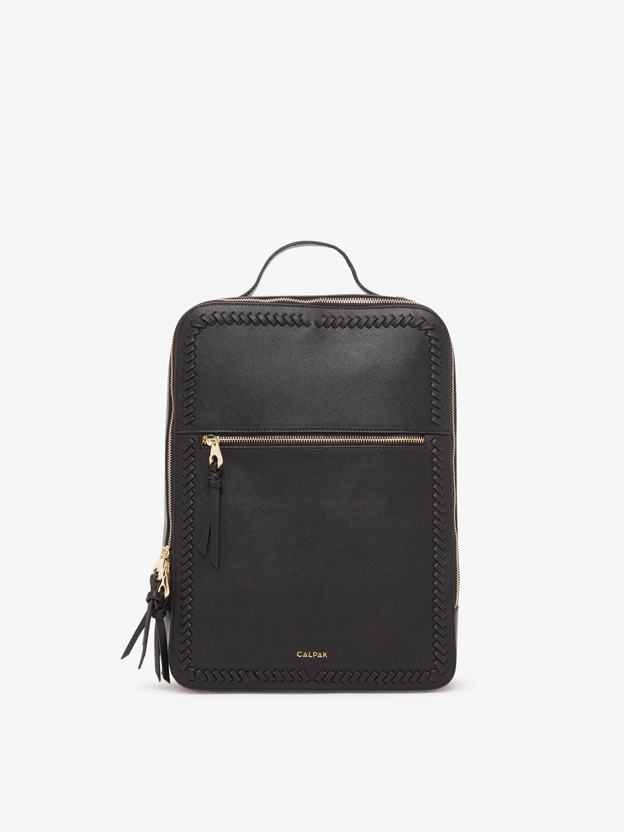 black CALPAK Kaya laptop backpack for women