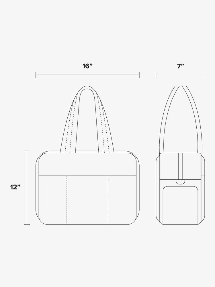 CALPAK Luka duffel bag dimensions
